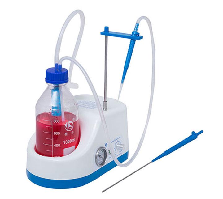 微型台式真空泵(24V无油负压泵, 带液体防溢装置)